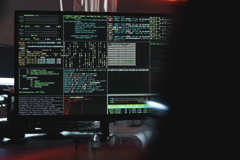 Illustration depicting a team of experts providing top-notch cyber security services